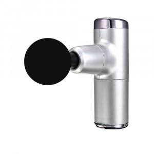 Перкуссионный массажер Mini SK-328, серебристый